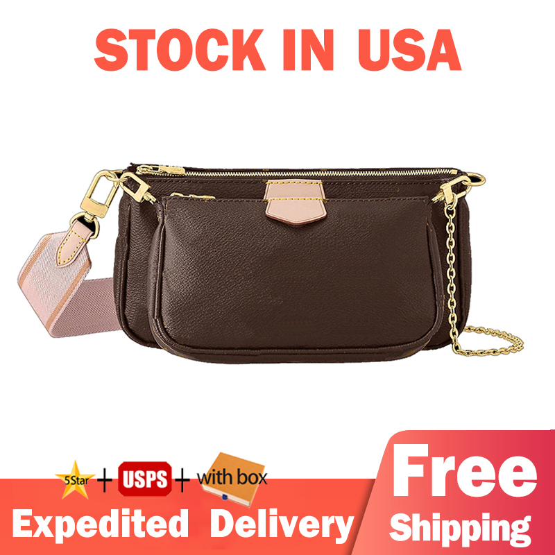 Multi Pochette Accessories Shoulder Bags Designer Bags Crossbody Bag Designer Purse Five In One Wallet Three-piece M44840 Free Shipping With Box STOCK IN USA, Brown strap
Multi Pochette Accessories Shoulder Bags Designer Bags Crossbody Bag Designer Purse Five In One Wallet Three-piece M44840 Free Shipping With Box STOCK IN USA, Brown strap