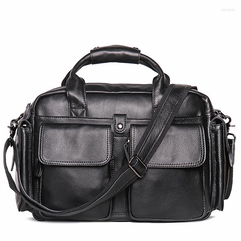 Briefcases Business Messenger Bags Genuine Leather Men Shoulder Bag Vintage Male Briefcase Laptop Tote Handbag Real Cowhide Crossbody, Brown
Briefcases Business Messenger Bags Genuine Leather Men Shoulder Bag Vintage Male Briefcase Laptop Tote Handbag Real Cowhide Crossbody, Brown