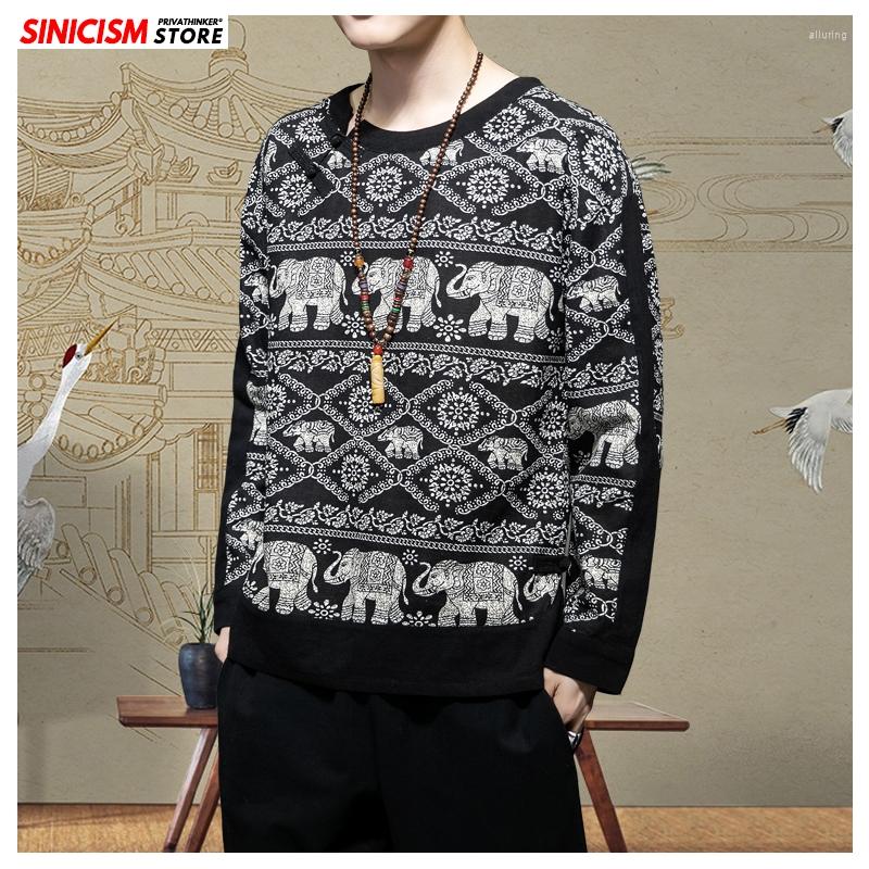 Men's T Shirts Sinicism Store 2023 Men Printed Shirt Spring Casual Vintage Male Fashion Long Sleeve Chinese Style Clothes 5XL, Xiaorenhua
Men's T Shirts Sinicism Store 2023 Men Printed Shirt Spring Casual Vintage Male Fashion Long Sleeve Chinese Style Clothes 5XL, Xiaorenhua