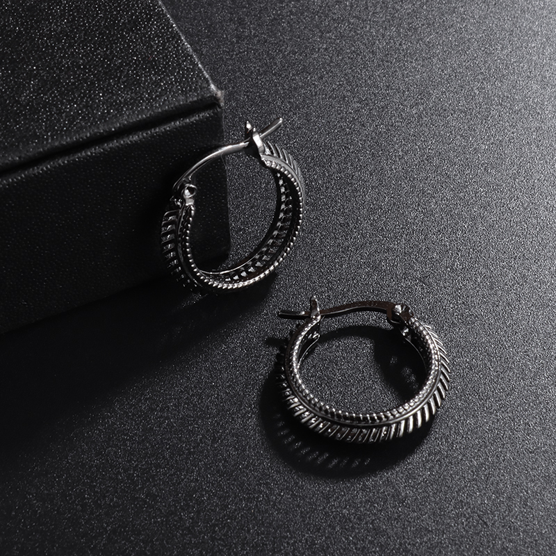 Exquisite Retro Punk Black Small Circle Hypoallergenic Copper Earrings Men Women Trend Casual Party Jewelry Circle Earrings
Exquisite Retro Punk Black Small Circle Hypoallergenic Copper Earrings Men Women Trend Casual Party Jewelry Circle Earrings