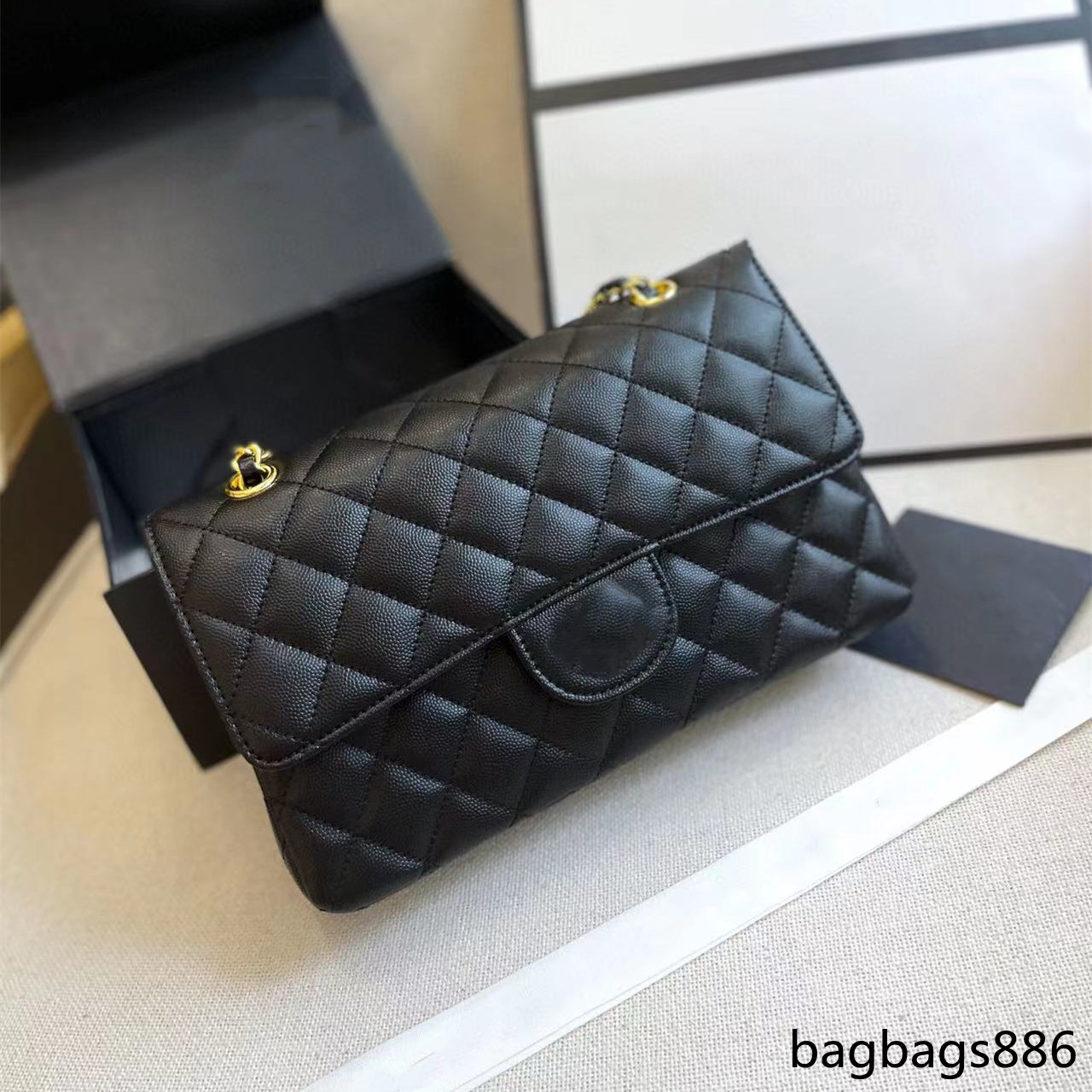 French women's classic double disk quilting caviar bag luxury money silvering metal hardware Matelasse chain bag cloth violin shoulder bag cross body purse 25 cm, Style 10
French women's classic double disk quilting caviar bag luxury money silvering metal hardware Matelasse chain bag cloth violin shoulder bag cross body purse 25 cm, Style 10