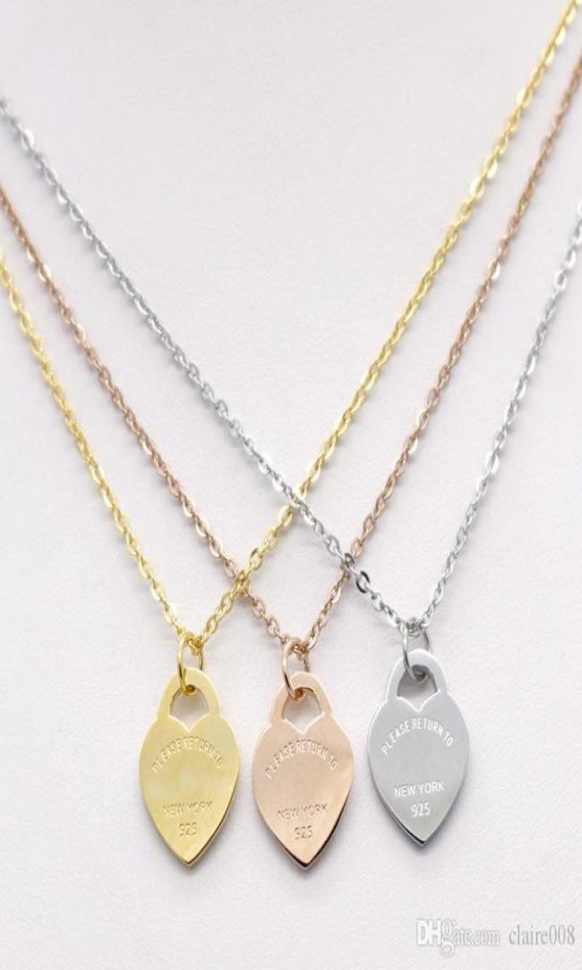 Stainless steel heartshaped necklace T necklace short female jewelry 18k gold titanium peach heart necklace pendant for man7121172
Stainless steel heartshaped necklace T necklace short female jewelry 18k gold titanium peach heart necklace pendant for man7121172
