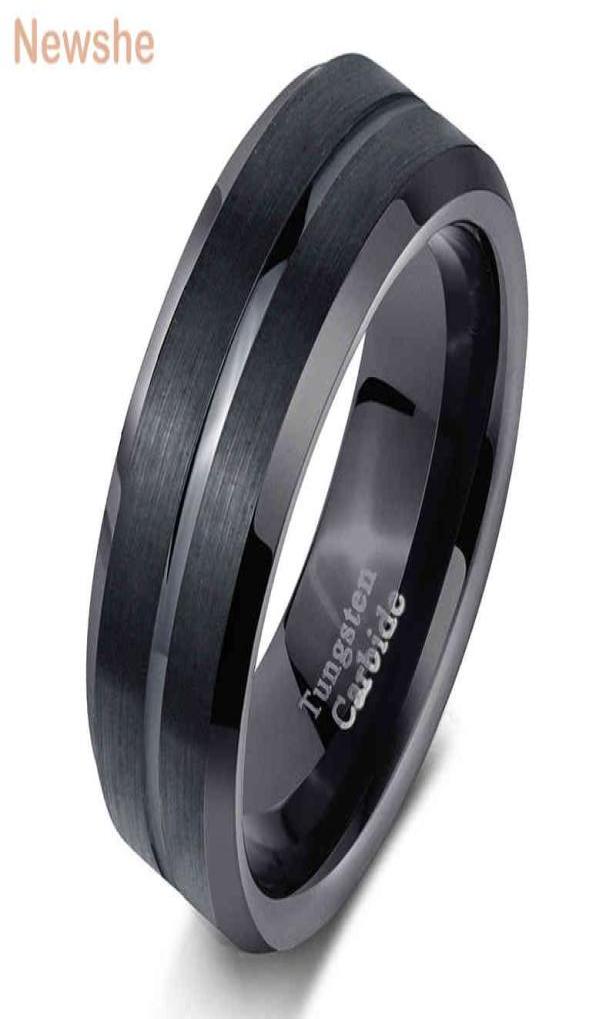she Mens Tungsten Carbide Black Charm Ring 8mm Wedding Band For Men Fashionable Jewelry Size 913 TRX0484693567
she Mens Tungsten Carbide Black Charm Ring 8mm Wedding Band For Men Fashionable Jewelry Size 913 TRX0484693567