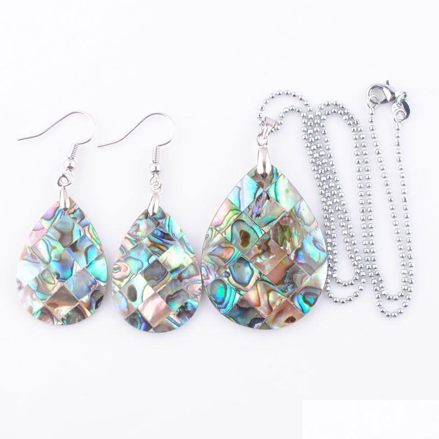 Earrings Necklace Natural Paua Abalone Shell Water Drop Fashion Jewelry Set For Women Party Gift Beads Dangle Pendant Hook Earring Dhxd0, Purple
Earrings Necklace Natural Paua Abalone Shell Water Drop Fashion Jewelry Set For Women Party Gift Beads Dangle Pendant Hook Earring Dhxd0, Purple