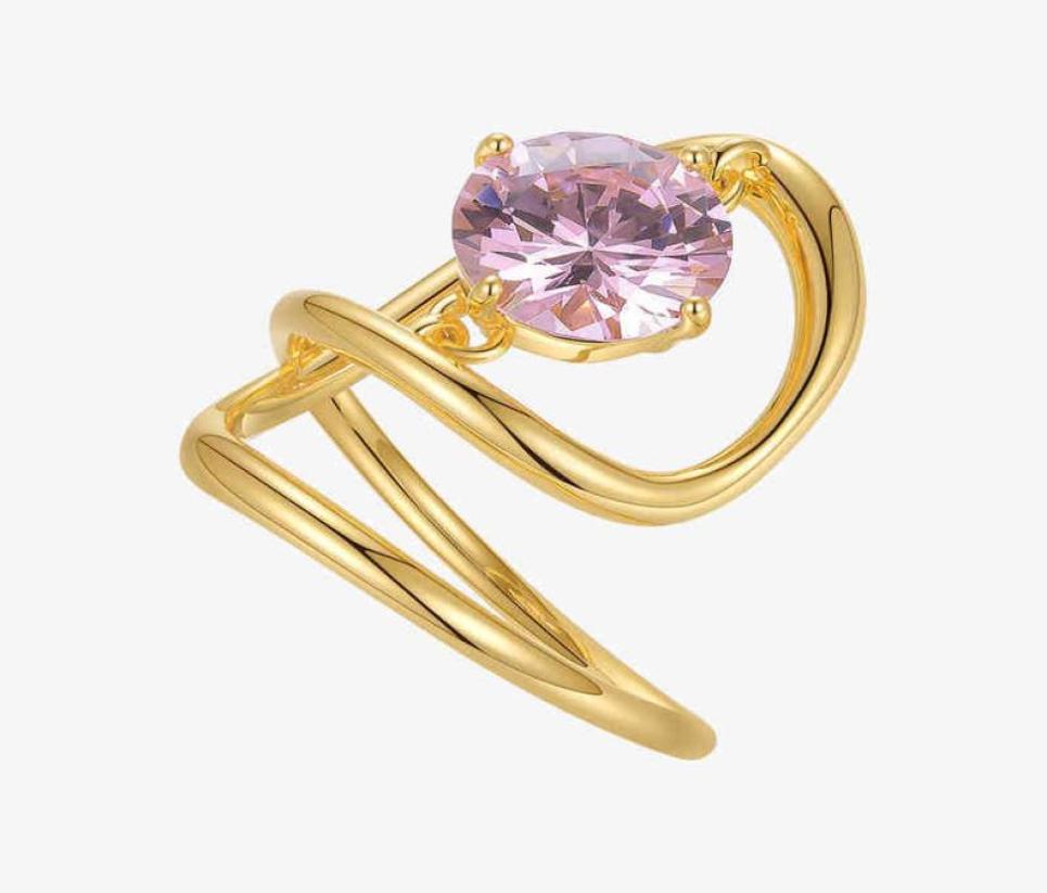 Couple Rings Enfashion Aestethic Pink Stone for Women Gold Color Fashion Jewelry Irregular Zircon Ring Bague Femme Halloween R21415439330
Couple Rings Enfashion Aestethic Pink Stone for Women Gold Color Fashion Jewelry Irregular Zircon Ring Bague Femme Halloween R21415439330
