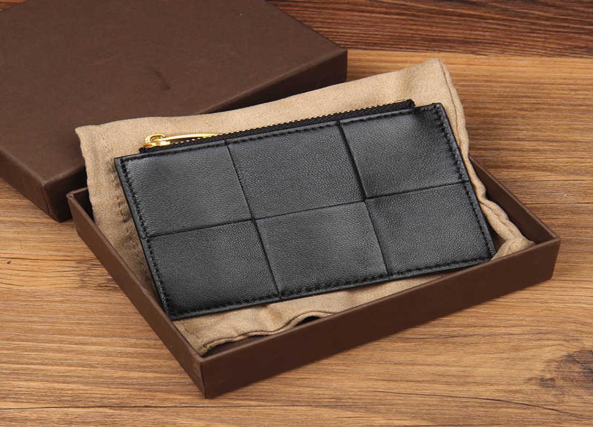 Wallets Men039s Holder Luxury Brand Women Zipper Purse Cowhide Leather Wallet Woven Coin Bag Designer Zero L2211018314438, Black
Wallets Men039s Holder Luxury Brand Women Zipper Purse Cowhide Leather Wallet Woven Coin Bag Designer Zero L2211018314438, Black