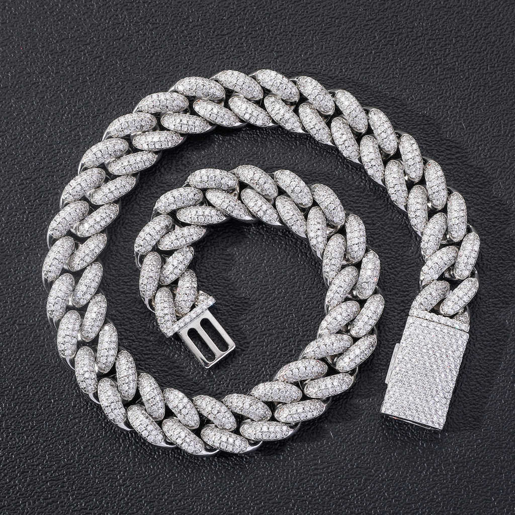 Men's 20mm Cuban Chain Three Row Zircon Bubble Chain Real Gold Electroplated Ultra Dense Rose Gold Hip Hop Necklace
Men's 20mm Cuban Chain Three Row Zircon Bubble Chain Real Gold Electroplated Ultra Dense Rose Gold Hip Hop Necklace