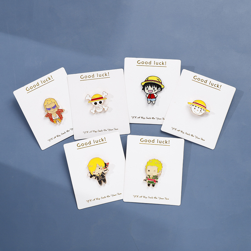 one piece characters brooch lufy Cute Anime Movies Games Hard Enamel Pins Collect Metal Cartoon Brooch Backpack Hat Bag Collar Lapel Badges, Color #1 
one piece characters brooch lufy Cute Anime Movies Games Hard Enamel Pins Collect Metal Cartoon Brooch Backpack Hat Bag Collar Lapel Badges, Color #1