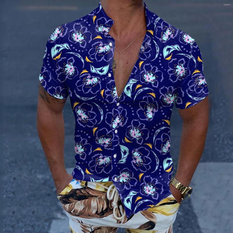 Men' T Shirts Summer Blouse Unisex Shirt Men Casual Short Sleeve Spring Turndown Neck 3D Printed Fashion Top Long Scrub, Blue
Men' T Shirts Summer Blouse Unisex Shirt Men Casual Short Sleeve Spring Turndown Neck 3D Printed Fashion Top Long Scrub, Blue