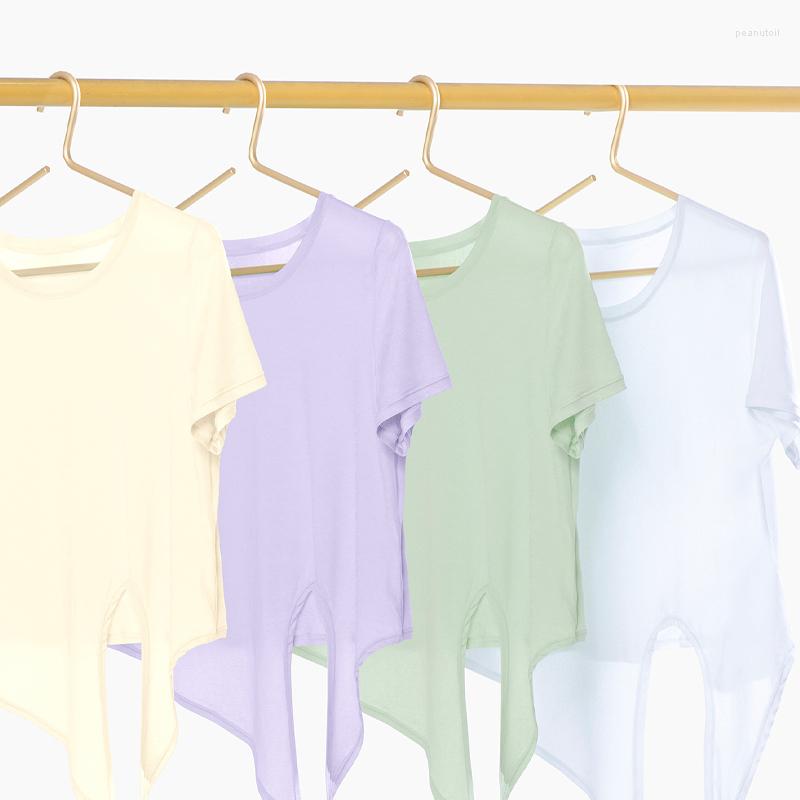 Active Shirts Wyplosz White Tank Top Running Clothes For Women Yoga T-Shirts Gym Fitness Sports Crop Short Sleeve Breathable With Split
Active Shirts Wyplosz White Tank Top Running Clothes For Women Yoga T-Shirts Gym Fitness Sports Crop Short Sleeve Breathable With Split