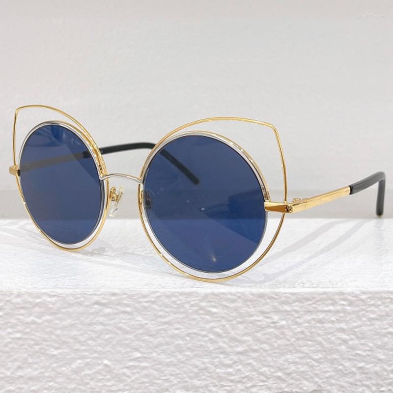 Sunglasses 10S TWMFQ Round Lenses Genuine Men Unique Exquisite Cat Ear Titanium Frame Gradient Bilayer Glasses For Women UV400
Sunglasses 10S TWMFQ Round Lenses Genuine Men Unique Exquisite Cat Ear Titanium Frame Gradient Bilayer Glasses For Women UV400