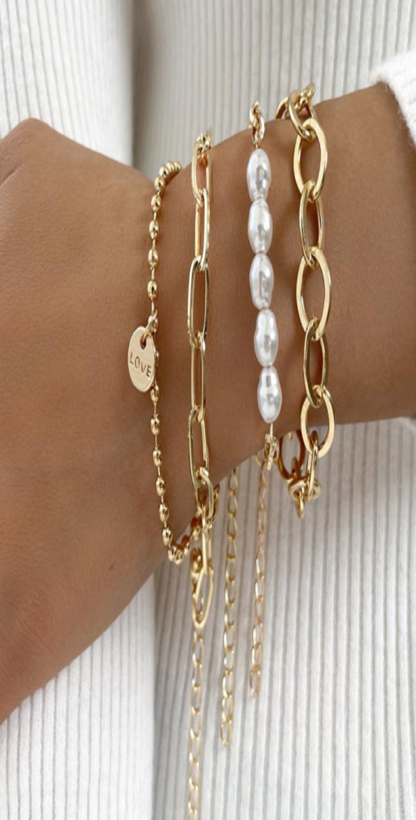 Fashion Punk Cuban Chain Bracelets Set Boho Thick Gold Color Charm Bracelets Bangles For Women Gifts 2022 Trendy Jewelry1459048
Fashion Punk Cuban Chain Bracelets Set Boho Thick Gold Color Charm Bracelets Bangles For Women Gifts 2022 Trendy Jewelry1459048