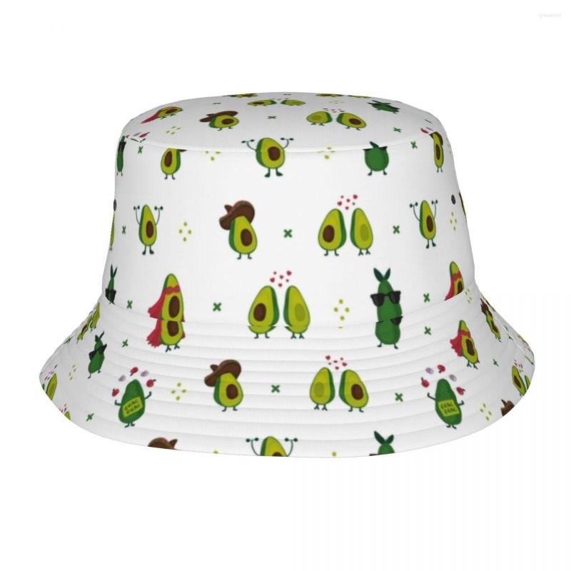 Berets Avocado Pattern Green Unisex Bucket Hat For Men Women Print Summer Travel Beach Fisherman Cap
Berets Avocado Pattern Green Unisex Bucket Hat For Men Women Print Summer Travel Beach Fisherman Cap
