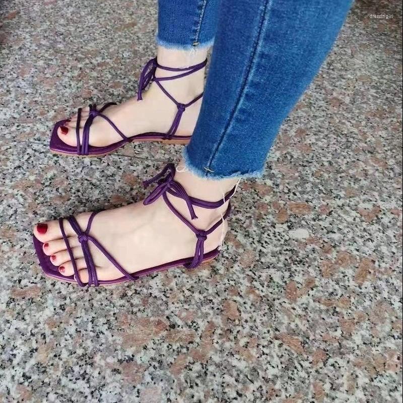 Sandals Fashion Women's 2023 Lace Up Rome Sandal Summer Footwear Gladiator Casual Narrow Band Shoes Of Women, Purple
Sandals Fashion Women's 2023 Lace Up Rome Sandal Summer Footwear Gladiator Casual Narrow Band Shoes Of Women, Purple