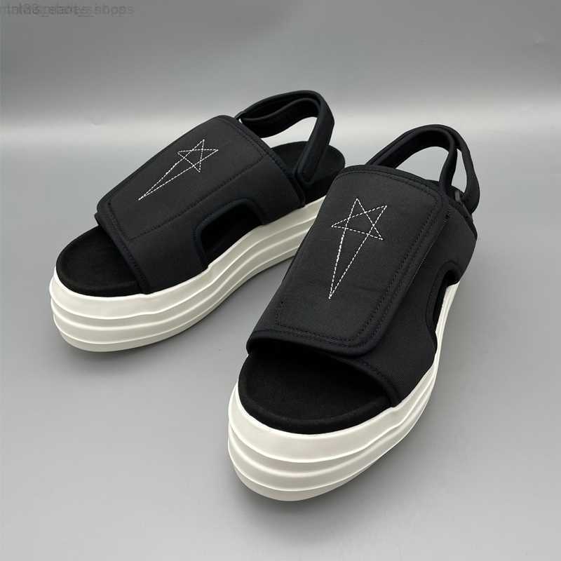 2021ss Fashion Rick Men's Sandals Designer Sandal Luxurys Owens Sandal Thick Soled Couple Women's Outdoor Casual Trainer Sandale, Black
2021ss Fashion Rick Men's Sandals Designer Sandal Luxurys Owens Sandal Thick Soled Couple Women's Outdoor Casual Trainer Sandale, Black