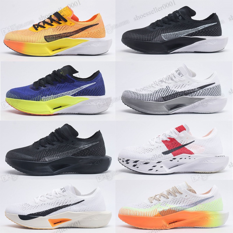 2023 Zoomx Vaporfly Next 3 Running Shoes Mens Women Designer Marathons Carbon Pink yellow White Black Blue Low Top Breathable Casual Shoe Trainers Sneakers 36-45
2023 Zoomx Vaporfly Next 3 Running Shoes Mens Women Designer Marathons Carbon Pink yellow White Black Blue Low Top Breathable Casual Shoe Trainers Sneakers 36-45