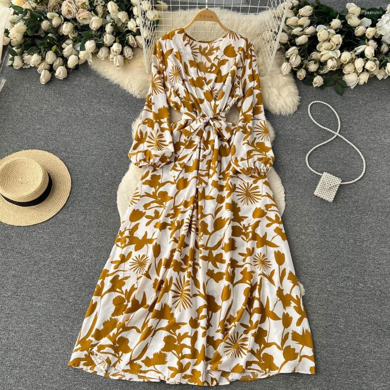 Casual Dresses Sexy Chic Floral Print Lace-up Elegant Puff Sleeve Dress A-line High Waist Beach Vacation Party Women Summer Spring Vestidos, Black
Casual Dresses Sexy Chic Floral Print Lace-up Elegant Puff Sleeve Dress A-line High Waist Beach Vacation Party Women Summer Spring Vestidos, Black