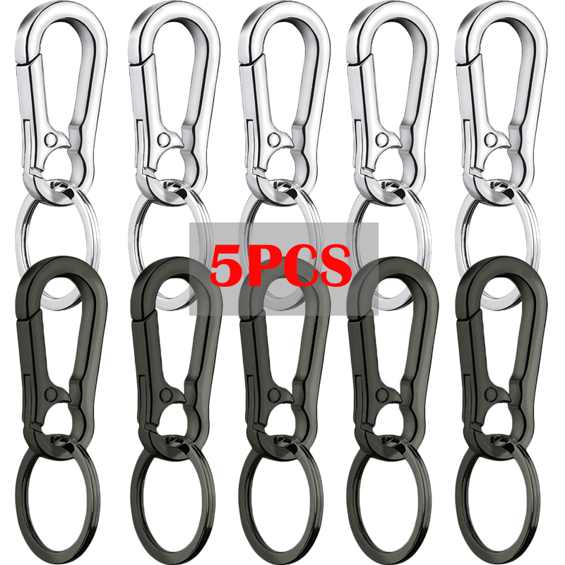 5pcs Gourd Buckle Keychain Climbing Hook Car Keychain Simple Strong Carabiner Shape Keychain Accessories Metal Key Chain Ring
5pcs Gourd Buckle Keychain Climbing Hook Car Keychain Simple Strong Carabiner Shape Keychain Accessories Metal Key Chain Ring