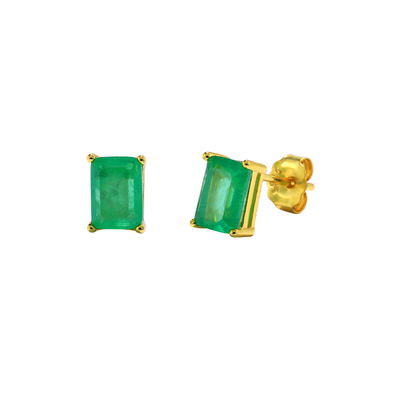 CANNER 925 Sterling Silver Emerald Tourmaline Gemstone Stud Earrings For Women Piercing Cartilage Earings Jewelry Pendientes
CANNER 925 Sterling Silver Emerald Tourmaline Gemstone Stud Earrings For Women Piercing Cartilage Earings Jewelry Pendientes