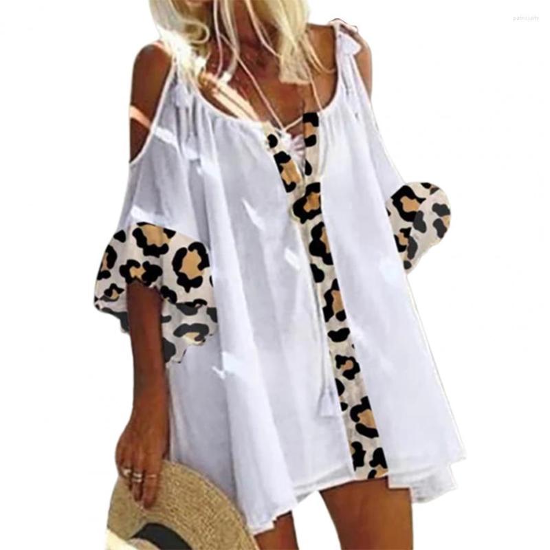 Women' T Shirts Blouse Printed Loose Leopard Grain Summer Casual Beach For Trip Ladies Elegant Sexy Party, Black
Women' T Shirts Blouse Printed Loose Leopard Grain Summer Casual Beach For Trip Ladies Elegant Sexy Party, Black