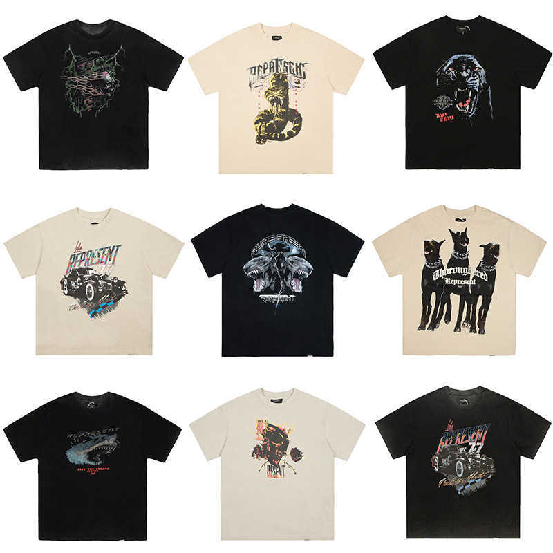 Designer men's T-shirt summer hot classic print pattern washed old high street loose couples short-sleeved, Re-817 shark print apricot
Designer men's T-shirt summer hot classic print pattern washed old high street loose couples short-sleeved, Re-817 shark print apricot