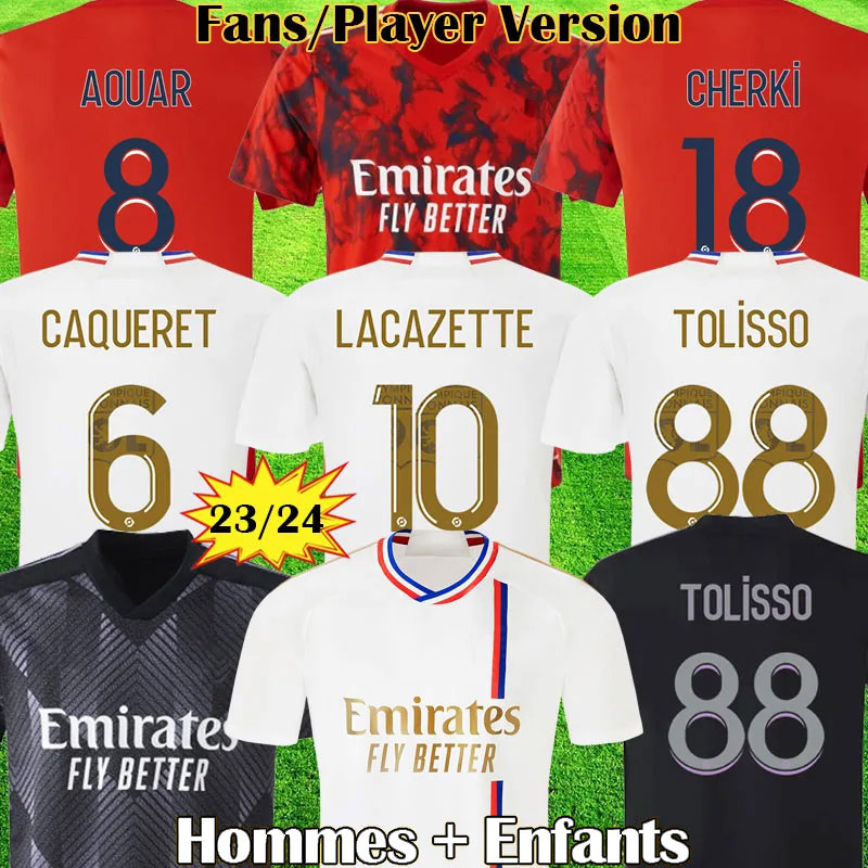 23 24 Maillot 2023 2024 digital fourth football shirts TOKO EKAMBI CHERKI AOUAR HOME Lyon DEMBELE TOLISSO LACAZETTE Soccer Jersey Fans player, 22-23 away
23 24 Maillot 2023 2024 digital fourth football shirts TOKO EKAMBI CHERKI AOUAR HOME Lyon DEMBELE TOLISSO LACAZETTE Soccer Jersey Fans player, 22-23 away