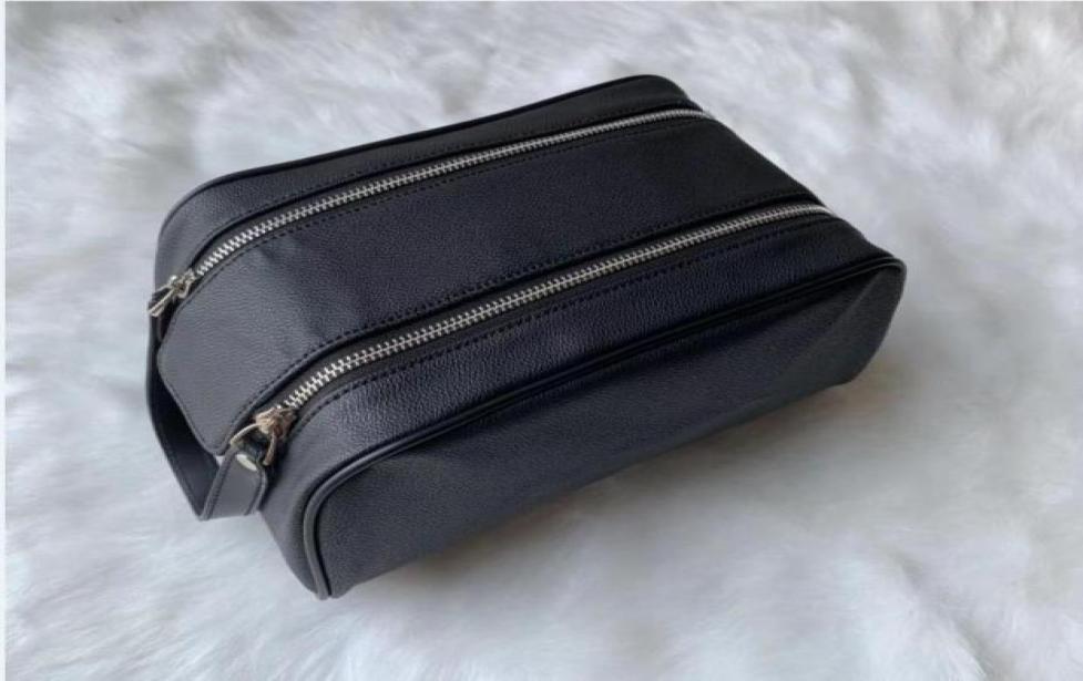 26CM Highend quality men flowing toilet bag fashion dual zippers women wash large capacity cosmetic bags makeup toiletry Pouch sr7094226, Black
26CM Highend quality men flowing toilet bag fashion dual zippers women wash large capacity cosmetic bags makeup toiletry Pouch sr7094226, Black