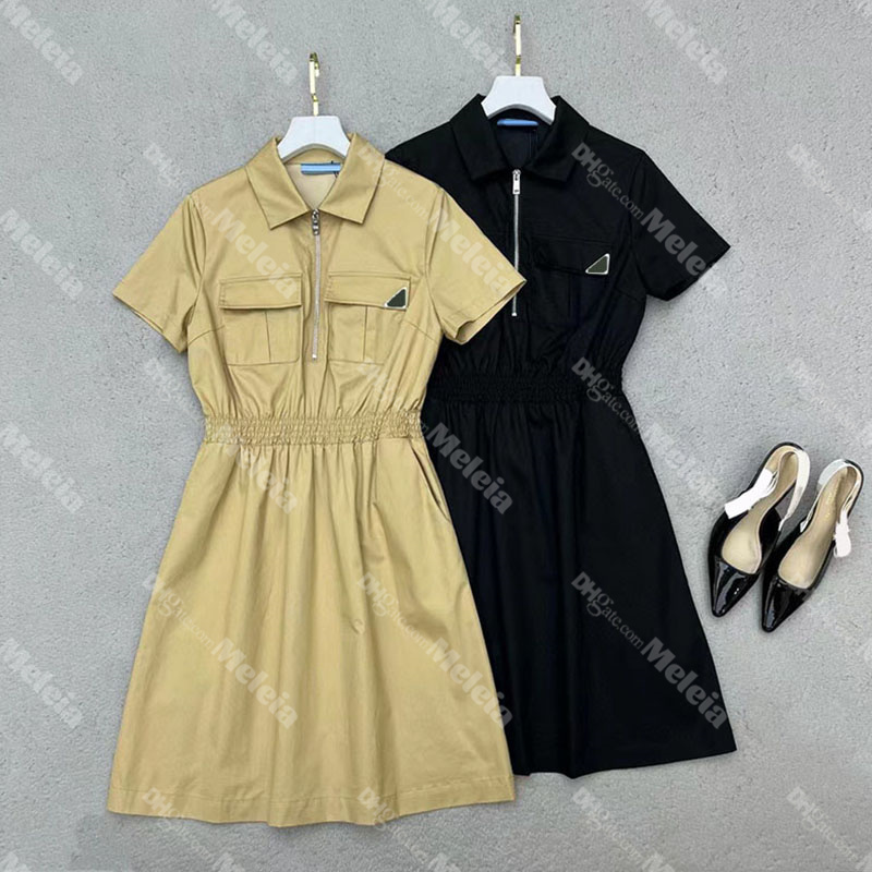 Triangle Badge Women Dress Short Sleeve Casual Ladies Dresses High Waist Womens Dress Summer Vacation Dresses, Black
Triangle Badge Women Dress Short Sleeve Casual Ladies Dresses High Waist Womens Dress Summer Vacation Dresses, Black