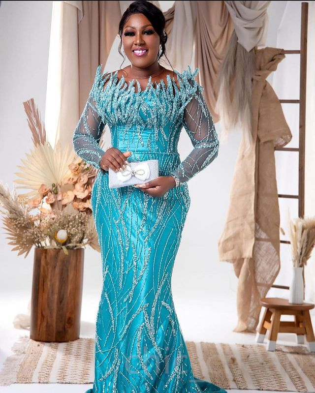 2023 May Aso Ebi Mermaid Beaded Prom Dress Sequined Lace Luxurious Evening Formal Party Second Reception Birthday Engagement Gowns Dresses Robe De Soiree ZJ336, Silver
2023 May Aso Ebi Mermaid Beaded Prom Dress Sequined Lace Luxurious Evening Formal Party Second Reception Birthday Engagement Gowns Dresses Robe De Soiree ZJ336, Silver