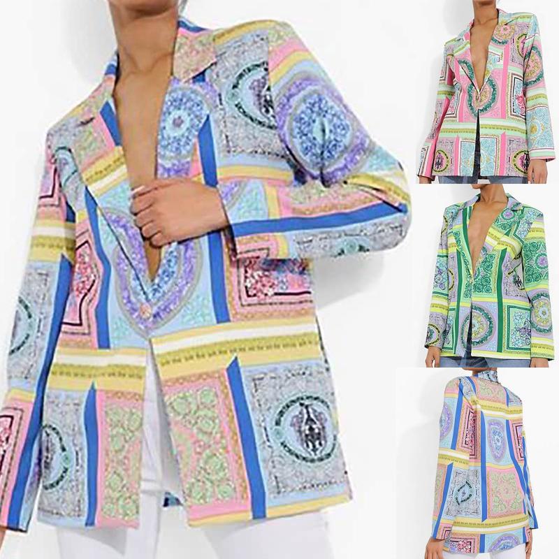 Women's Suits & Blazers Women Long Sleeve Hip Hop Streetwear Casual Lapel Bright Print Trendy Suit Jacket Elegant Office Cardigan, Pink
Women's Suits & Blazers Women Long Sleeve Hip Hop Streetwear Casual Lapel Bright Print Trendy Suit Jacket Elegant Office Cardigan, Pink