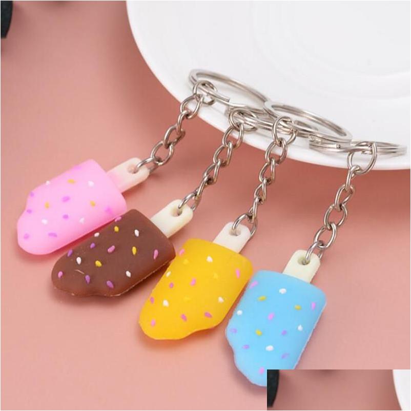 Key Rings Summer Creative Candy Color Soft Ice Cream Keychains Car Bag Pendant Jewelry Keyring For Women Drop Delivery Dhqcy
Key Rings Summer Creative Candy Color Soft Ice Cream Keychains Car Bag Pendant Jewelry Keyring For Women Drop Delivery Dhqcy