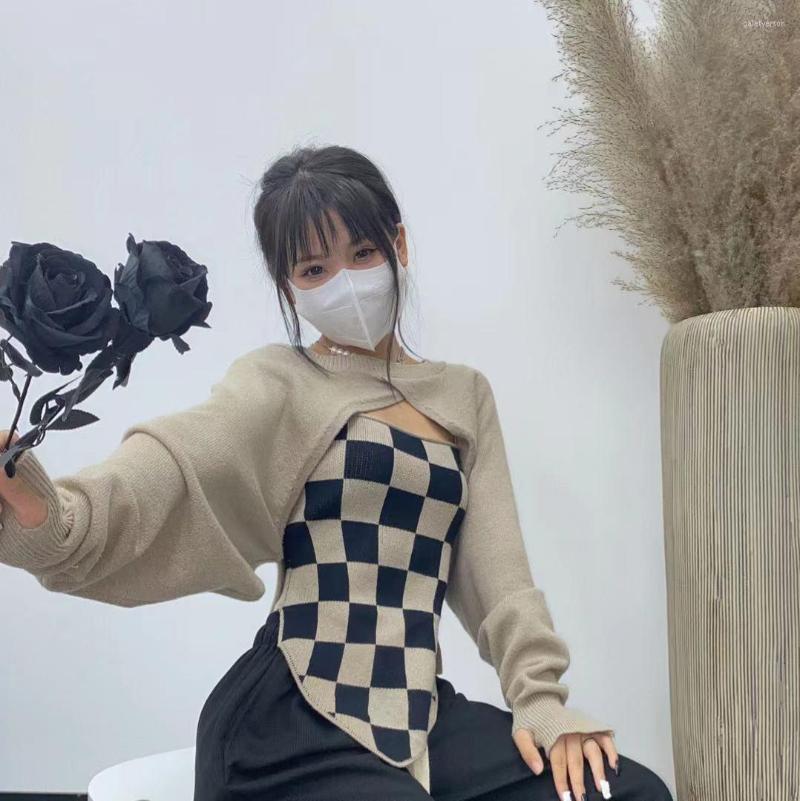 Women's T Shirts 2023 Preppy Style Suit Summer Pure Desire Korean Plaid Knitted Sling Female Girl Inner Wearing Women's Clothing Fashion, White blouse
Women's T Shirts 2023 Preppy Style Suit Summer Pure Desire Korean Plaid Knitted Sling Female Girl Inner Wearing Women's Clothing Fashion, White blouse