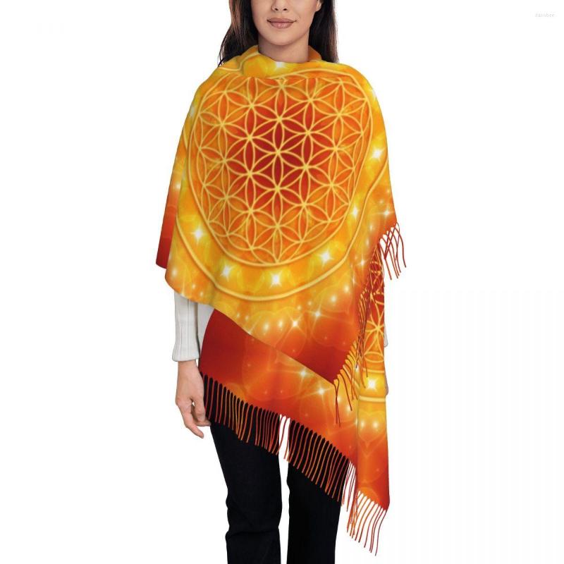 Scarves Personalized Print Flower Of Life Golden Light Energy Scarf Women Men Winter Warm Geometric Mandala Shawls Wraps
Scarves Personalized Print Flower Of Life Golden Light Energy Scarf Women Men Winter Warm Geometric Mandala Shawls Wraps