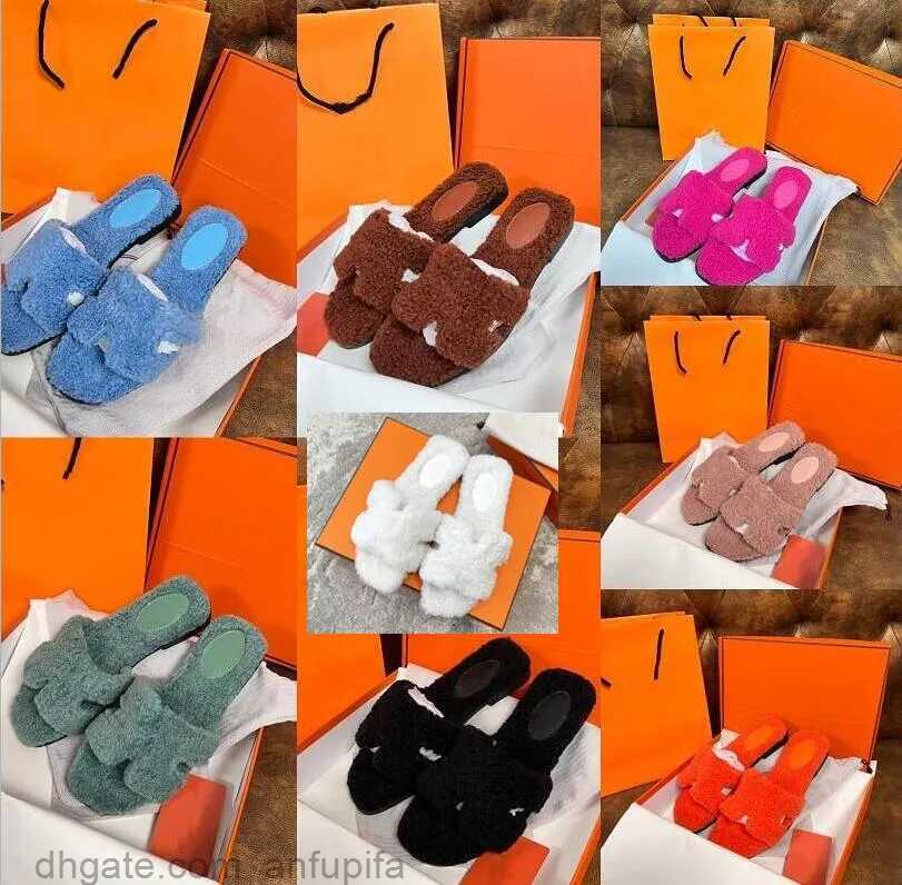 Luxury Lamb Wool Slippers Letter H Designer Shoes Plush Autumn Winter Flat Bottom Sandal Solid Color Fur Fluffy Slippers Women Leisure Home Sandals
Luxury Lamb Wool Slippers Letter H Designer Shoes Plush Autumn Winter Flat Bottom Sandal Solid Color Fur Fluffy Slippers Women Leisure Home Sandals