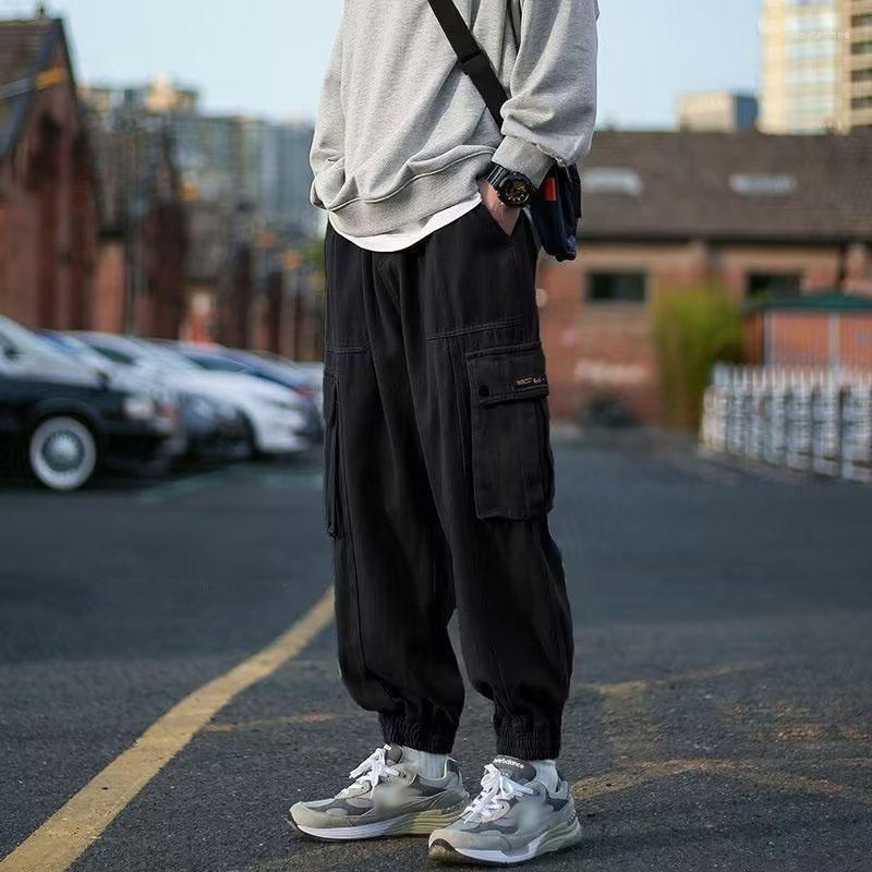 Men's Pants GODLIKEU Mens Cargo Male Japanese Vintage High Street Casual Loose Trousers, Black
Men's Pants GODLIKEU Mens Cargo Male Japanese Vintage High Street Casual Loose Trousers, Black