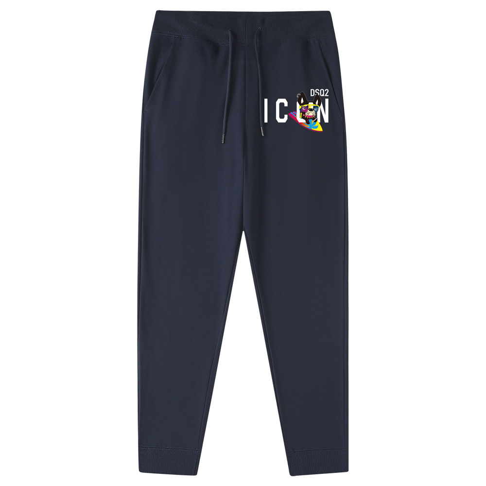 DSQUARED2 Leisure Fashion Trend Simple Classic Letter Print Couple Unisex Sports Pants DSQ2 ICON Street Fashion Round Neck High Quality Cotton Pants WK1104, Blue
DSQUARED2 Leisure Fashion Trend Simple Classic Letter Print Couple Unisex Sports Pants DSQ2 ICON Street Fashion Round Neck High Quality Cotton Pants WK1104, Blue