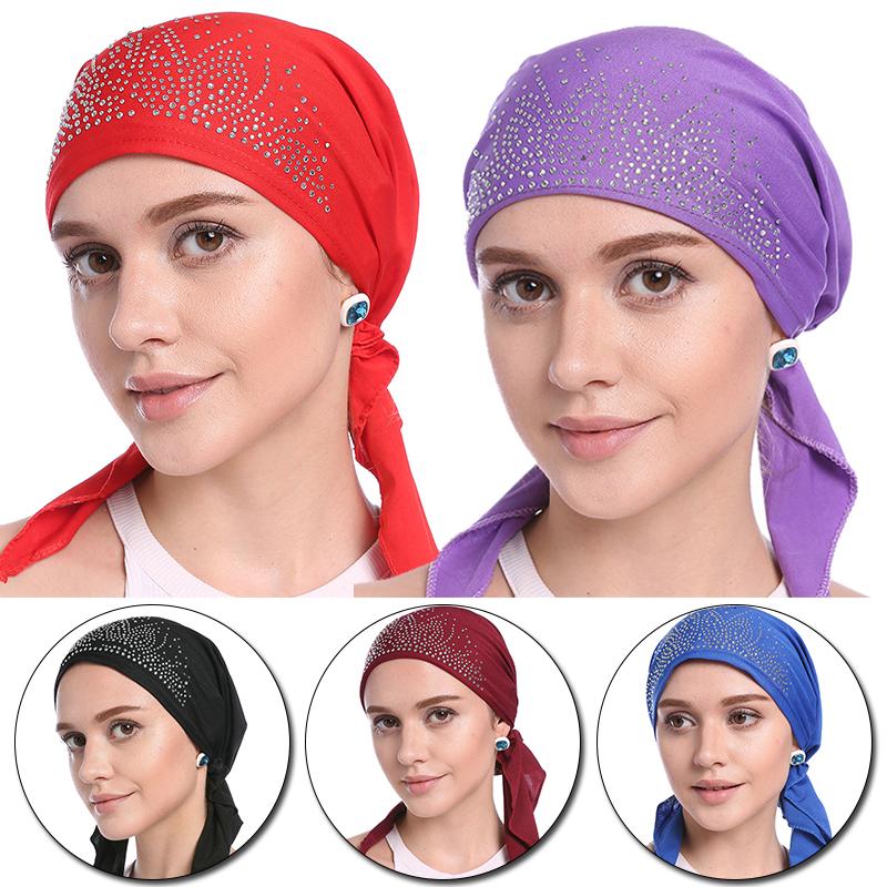 Beanies Drill Turban For Women Stretchy Muslim Hat Headscarf Bonnet Femme Musulman Inner Cap Wrap Head Scarf
Beanies Drill Turban For Women Stretchy Muslim Hat Headscarf Bonnet Femme Musulman Inner Cap Wrap Head Scarf