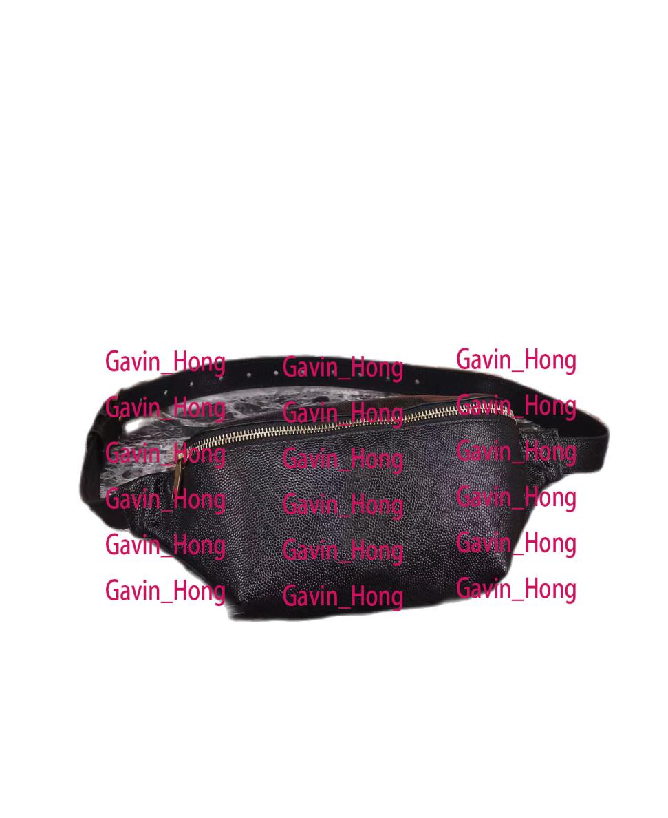 Fashion Women Leather Waist Bags Handbag Black Shoulder bags Totes wallets8863970