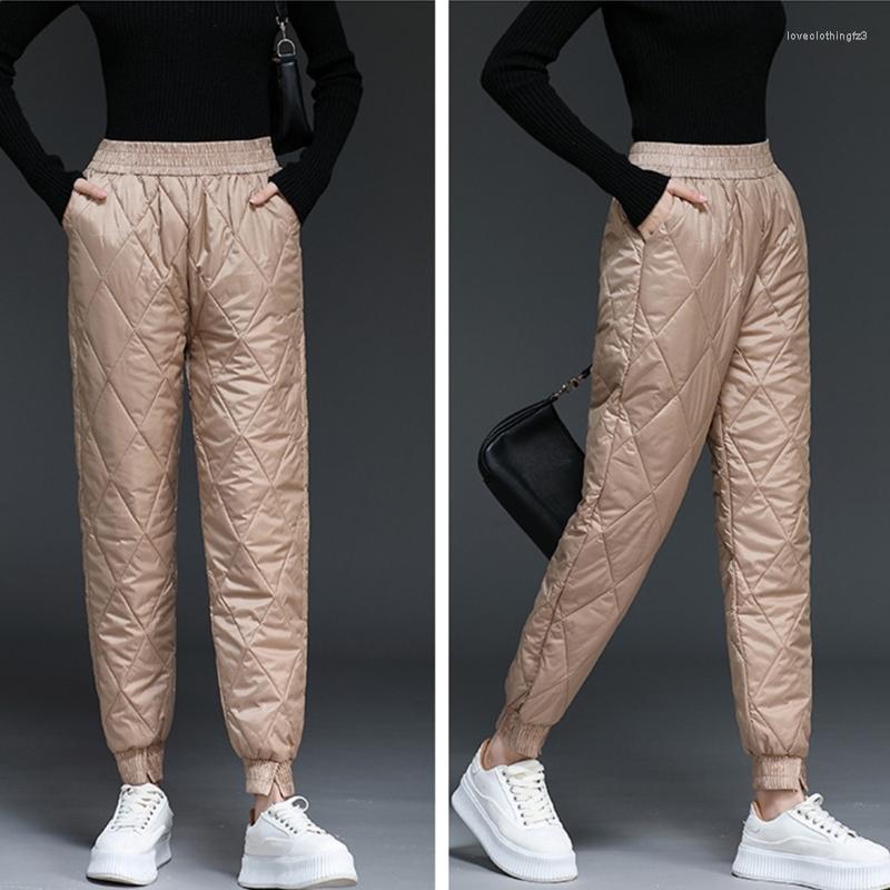 Women's Pants Women Winter Warm Puffer Down Cotton Quilted Padded Closed Bottom Trousers Elastic Waist Sweatpants With Pockets, Picture shown
Women's Pants Women Winter Warm Puffer Down Cotton Quilted Padded Closed Bottom Trousers Elastic Waist Sweatpants With Pockets, Picture shown