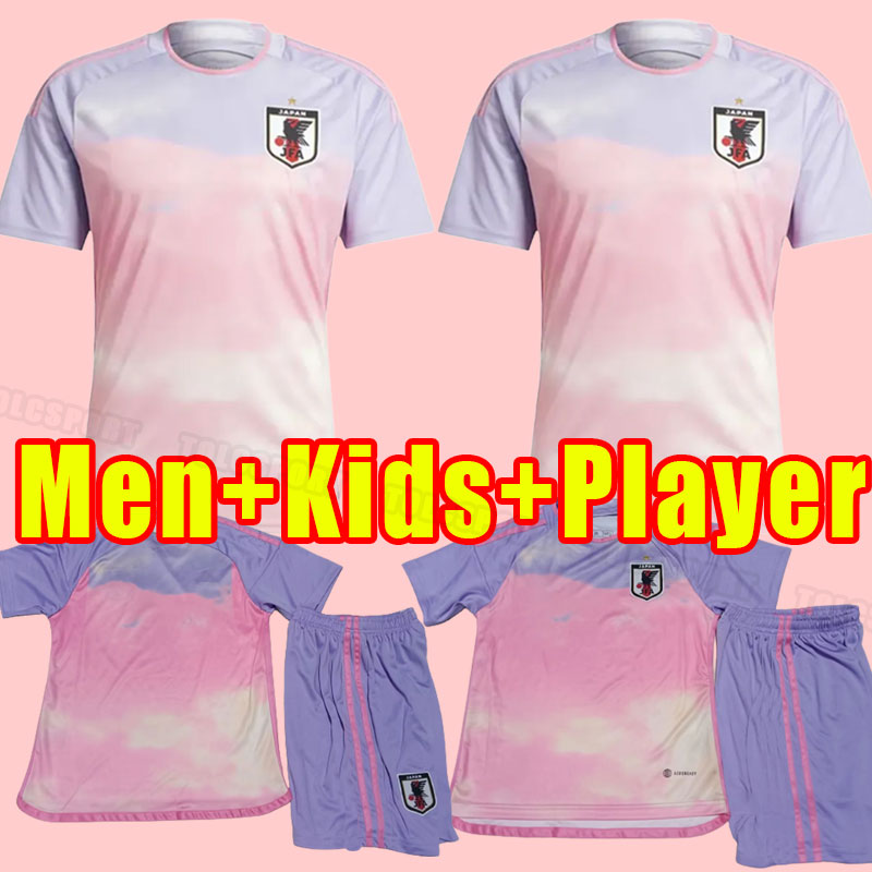 Japan 2023 Soccer Jersey MINAMINO NAGATOMO HARAGUCHI YOSHIDA TSUBASA 2024 Japanese 22 23 Football Shirt HONDA OSAKO men Kids Child Full Set Home away world Cup women
Japan 2023 Soccer Jersey MINAMINO NAGATOMO HARAGUCHI YOSHIDA TSUBASA 2024 Japanese 22 23 Football Shirt HONDA OSAKO men Kids Child Full Set Home away world Cup women