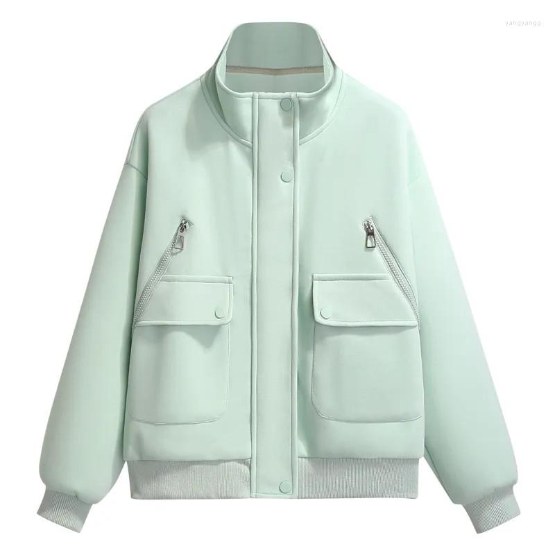 Women' Jackets Spring Autumn Jacket Women 2023 Loose Fashion Leisure Outerwear Cardigan Baseball Uniform Stand-Up Collar Coat Female, Apricot
Women' Jackets Spring Autumn Jacket Women 2023 Loose Fashion Leisure Outerwear Cardigan Baseball Uniform Stand-Up Collar Coat Female, Apricot