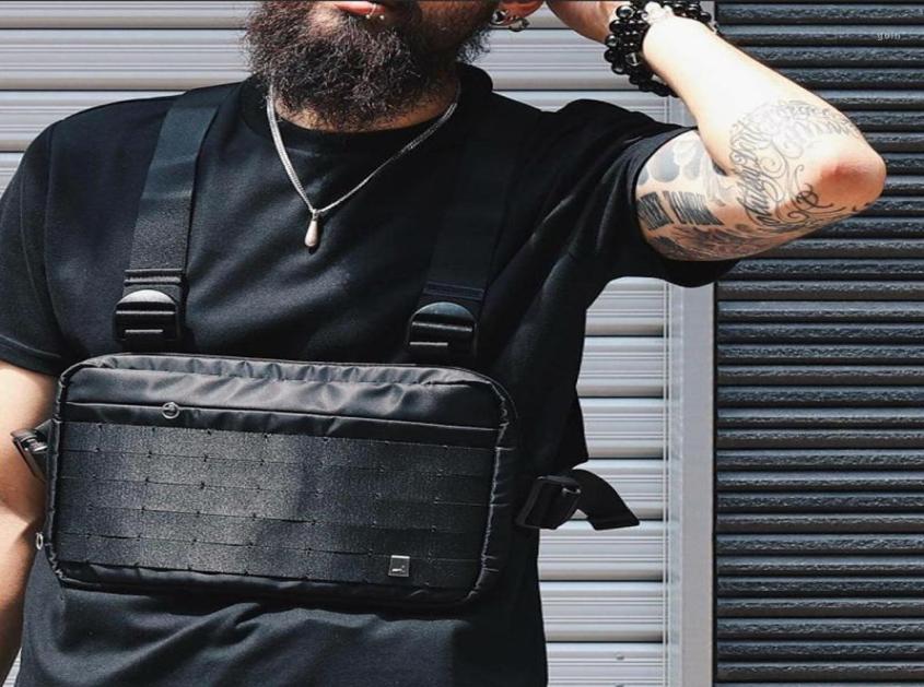 Waist Bags Cross Body Chest Rig Bag Streetwear Black Hip Hop Fanny Pack Men Adjustable Tactical Kanye Packs15267006
Waist Bags Cross Body Chest Rig Bag Streetwear Black Hip Hop Fanny Pack Men Adjustable Tactical Kanye Packs15267006