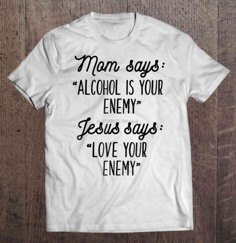 Men' T Shirts Men Shirt Mom Says Alcohol Is Your Enemy Jesus Love Women T-shirt, Men-darkpurple
Men' T Shirts Men Shirt Mom Says Alcohol Is Your Enemy Jesus Love Women T-shirt, Men-darkpurple