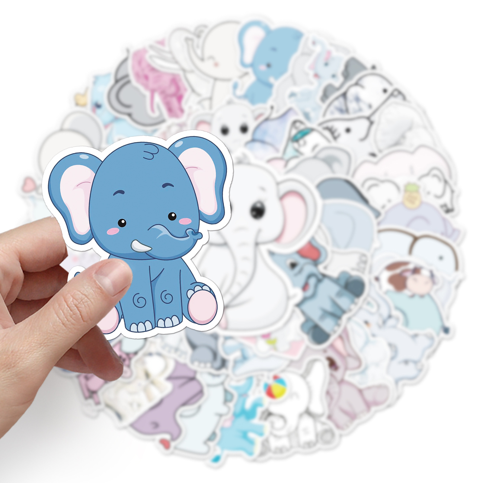 50Pcs Elephant Stickers Skate Accessories Waterproof Vinyl Sticker For Skateboard Laptop Luggage Bicycle Motorcycle Phone Car Decals
50Pcs Elephant Stickers Skate Accessories Waterproof Vinyl Sticker For Skateboard Laptop Luggage Bicycle Motorcycle Phone Car Decals