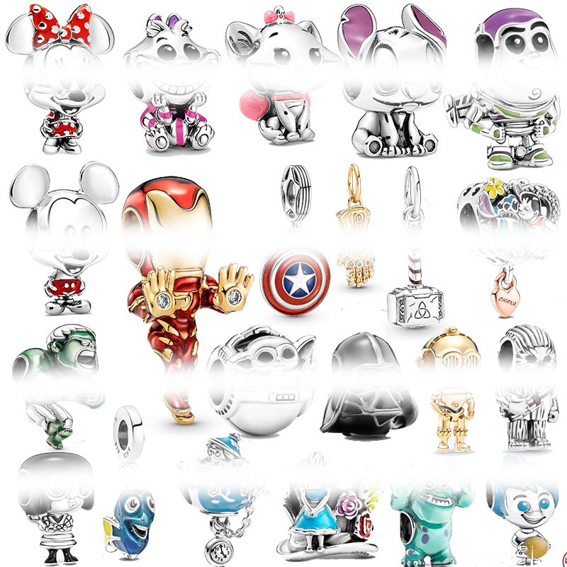New S925 Sterling Silver Pandora Charm Cartoon Series Suspension Beads Suitable for Primitive DIY Bracelet Women's Jewelry Gift Fashion Accessories Free Delivery
New S925 Sterling Silver Pandora Charm Cartoon Series Suspension Beads Suitable for Primitive DIY Bracelet Women's Jewelry Gift Fashion Accessories Free Delivery