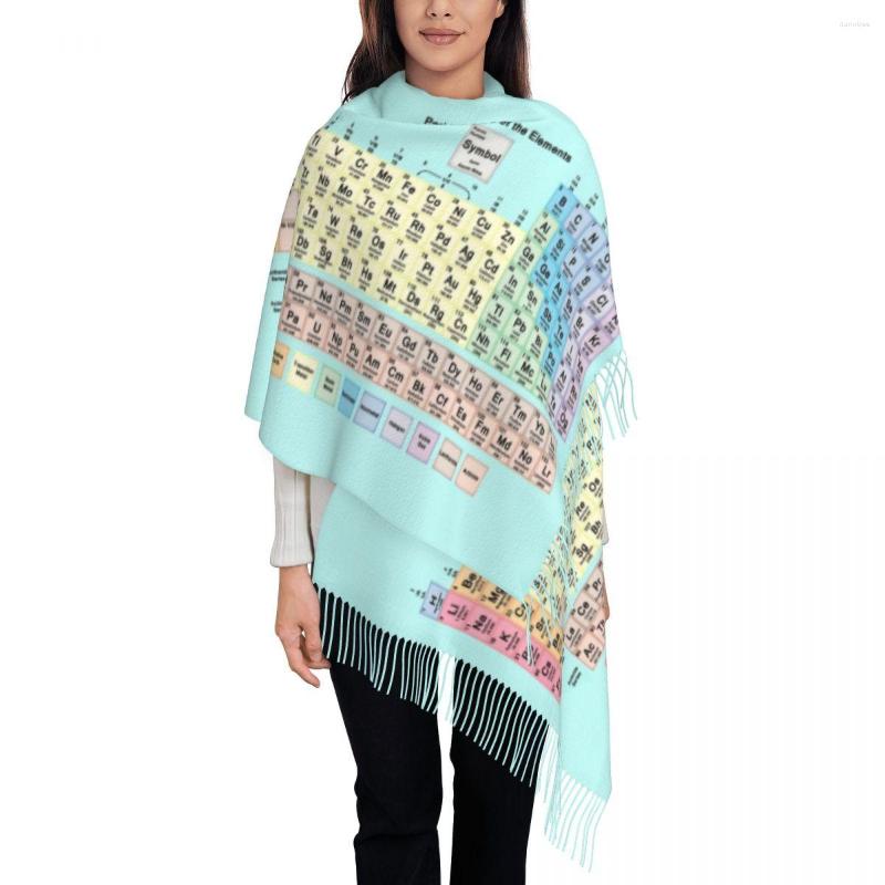Scarves Periodic Table With All 118 Names Tassel Scarf Winter Fall Warm Shawl Wrap Female Science Chemistry
Scarves Periodic Table With All 118 Names Tassel Scarf Winter Fall Warm Shawl Wrap Female Science Chemistry