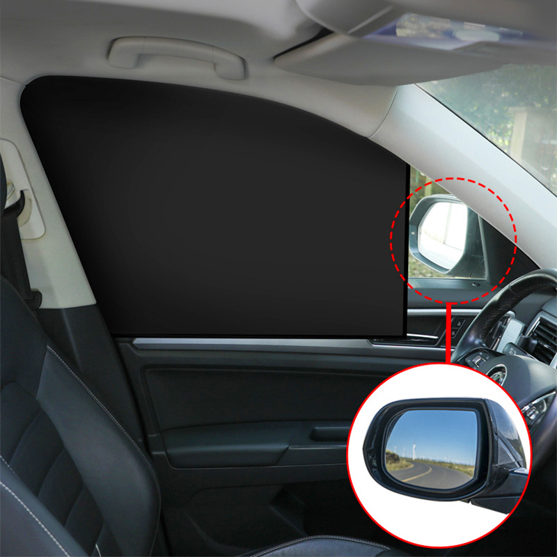 2025 new 2025 new Upgrade Magnetic Sun Shade Cover Side Window Sunshade UV Protection Black Curtain Mesh Full Blackout Film Car Accessories