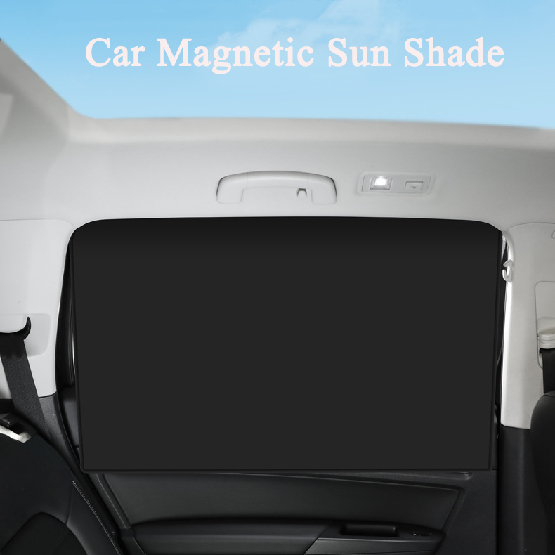 2025 new 2025 new Upgrade Magnetic Sun Shade Cover Side Window Sunshade UV Protection Black Curtain Mesh Full Blackout Film Car Accessories