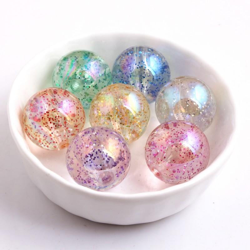 Crystal OYKZA AAA Quality Acrylic Round Shinny Glitter Beads for Chunky Fashion Jewelry Necklace 10mm 12mm 16mm 20mm
Crystal OYKZA AAA Quality Acrylic Round Shinny Glitter Beads for Chunky Fashion Jewelry Necklace 10mm 12mm 16mm 20mm