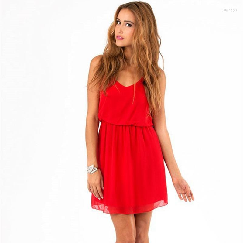 Casual Dresses Sexy Summer Women 2023 Chiffon Spaghetti Straps Sleeveless Boho Dress Ladies Party Vestidos Mujer 4 Colors, Green
Casual Dresses Sexy Summer Women 2023 Chiffon Spaghetti Straps Sleeveless Boho Dress Ladies Party Vestidos Mujer 4 Colors, Green